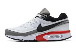 nike air max bw 2023 homme white black red